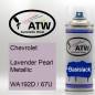 Preview: Chevrolet, Lavender Pearl Metallic, WA192D / 67U: 400ml Sprühdose, von ATW Autoteile West.